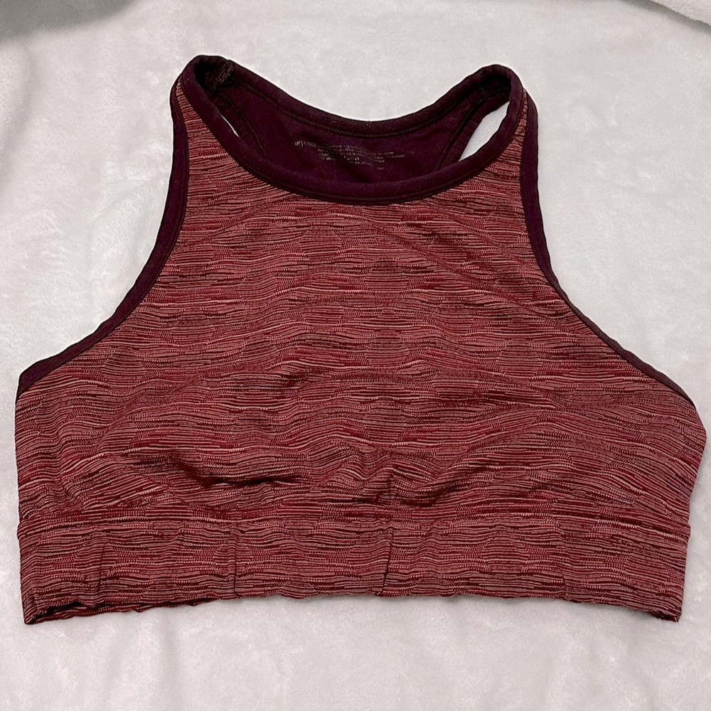 aerie High Neck Racerback Sports Bra